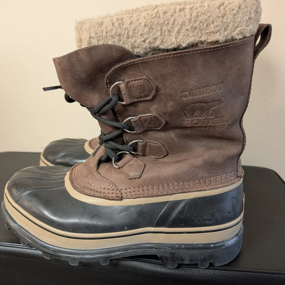 Sorel Caribou Winter Boots, Men’s‎ Size 9